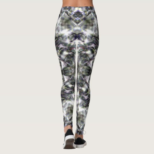 Silver Lace Leggings (Achterkant)