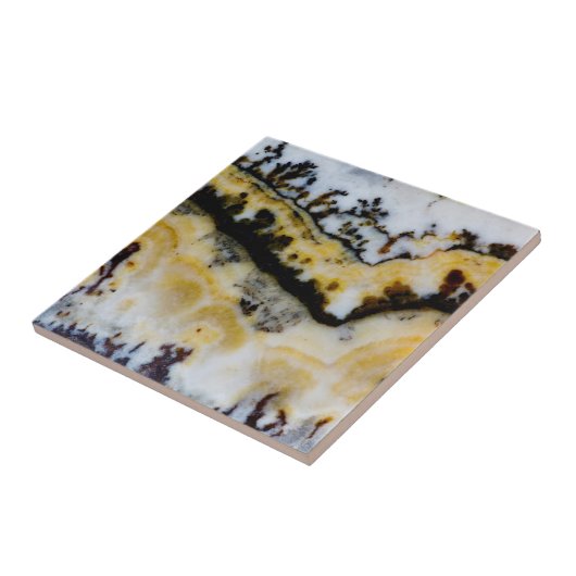 Silver Lace Onyx Tegeltje (Zijkant)