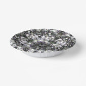 Silver Lace Papieren Kommen (Gebogen)