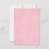 Silver Lace Pink over White Love & Bedankt Weddens (Achterkant)