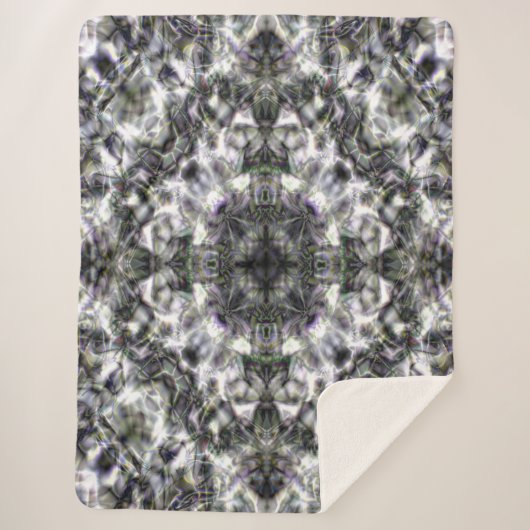 Silver Lace Sherpa Deken (Voorkant)