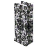 Silver Lace Wijn Cadeautas (Achterkant Gekanteld)