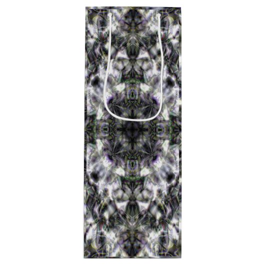 Silver Lace Wijn Cadeautas (Voorkant)