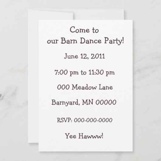 Silver Laced Wyandotte Rooster Kaart (Achterkant)