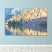 Silver Lake Autumn Canvas Afdruk (Insitu (Houten vloer))