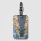 Silver Lake Autumn Reflection Bagagelabel (Voorkant (verticaal))