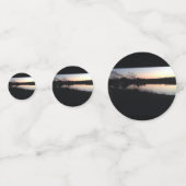 Silver Lake bij zonsondergang Confetti (Voorkanten)