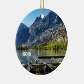 Silver Lake, Californië Keramisch Ornament (Rechts)