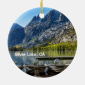 Silver Lake, Californië Keramisch Ornament (Achterkant)