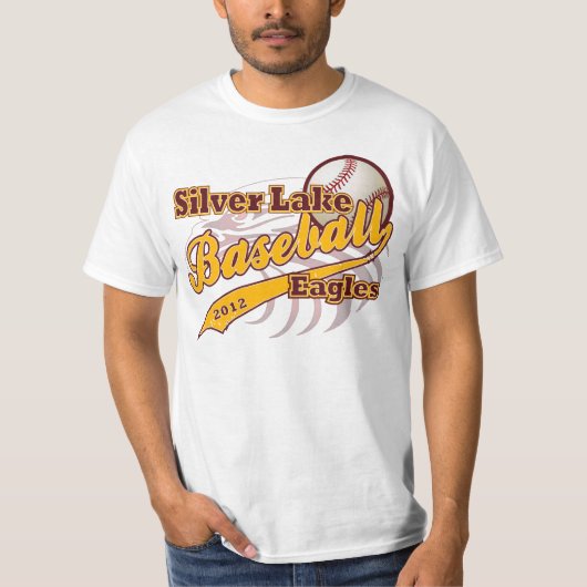 Silver Lake Eagles Baseball T-shirt (Voorkant)
