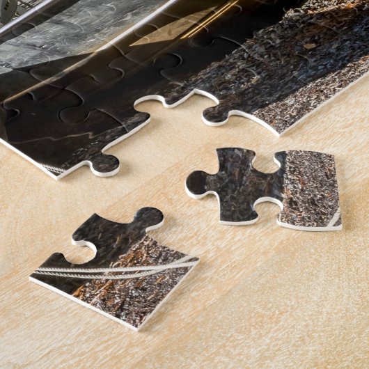 Silver Lake met Carson Peak Legpuzzel (Zijkant)