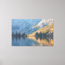 Silver Lake Morning Canvas Afdruk