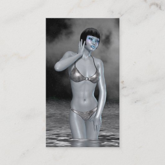 Silver Lake Profile Card Visitekaartje (Voorkant)