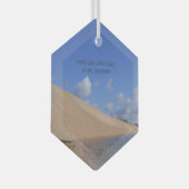 Silver Lake Sand Dunes, Mears, Michigan Glas Ornament (Voorkant Rechts)