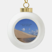 Silver Lake Sand Dunes, Mears, Michigan Keramische Bal Ornament (Voorkant)