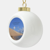 Silver Lake Sand Dunes, Mears, Michigan Keramische Bal Ornament (Rechts)