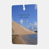 Silver Lake Sand Dunes, Mears, Michigan Metalen Ornament (Voorkant links)