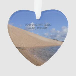Silver Lake Sand Dunes, Mears, Michigan Ornament