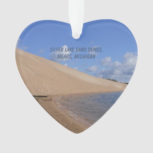 Silver Lake Sand Dunes, Mears, Michigan Ornament (voorkant)