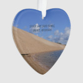 Silver Lake Sand Dunes, Mears, Michigan Ornament (voorkant)