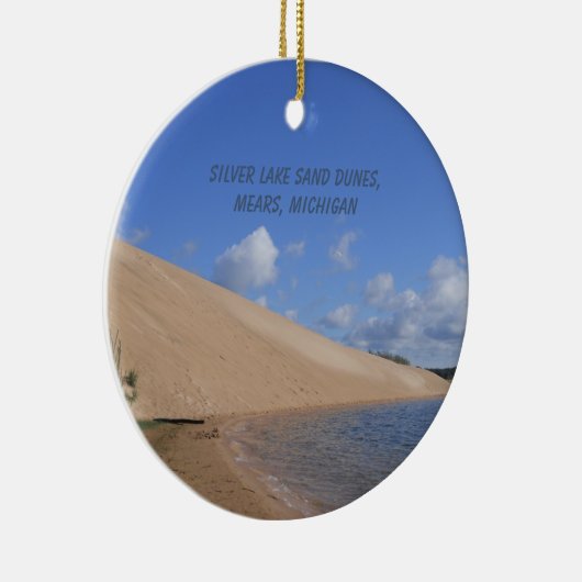 Silver Lake Sand Dunes, Mears, Michigan Ornament (Rechts)