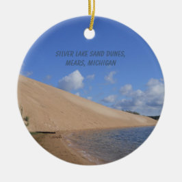 Silver Lake Sand Dunes, Mears, Michigan Ornament