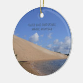 Silver Lake Sand Dunes, Mears, Michigan Ornament (Links)
