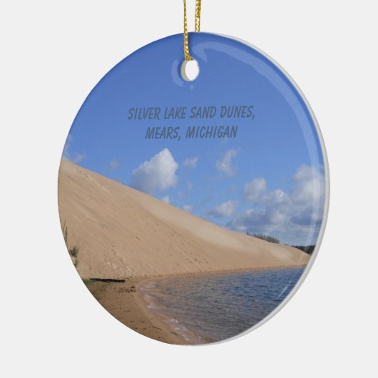 Silver Lake Sand Dunes, Mears, Michigan Ornament (Links)