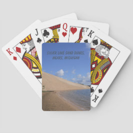 Silver Lake Sand Dunes, Mears, Michigan Pokerkaarten