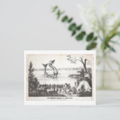  Silver Lake Serpent Oddity Briefkaart (Staand voorkant)