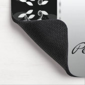 Silver Leaf Border Mousepad Muismat (Hoek)