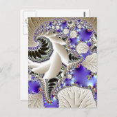 Silver Leaf Briefkaart (Voorkant / Achterkant)