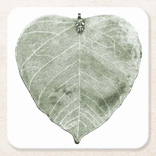 Silver Leaf - Onderzetter (Voorkant)