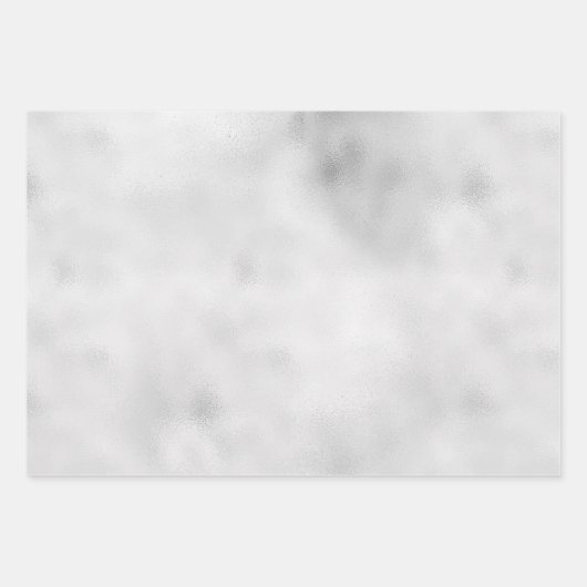 Silver Leopard Print Inpakpapier Vel (Voorkant 2)