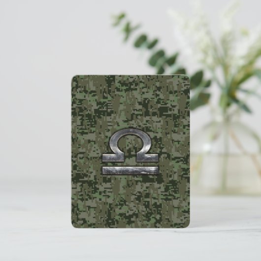 Silver Libra Zodiac Green Digital Camo (Staand voorkant)