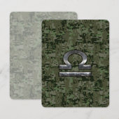 Silver Libra Zodiac Green Digital Camo (Voorkant / Achterkant)