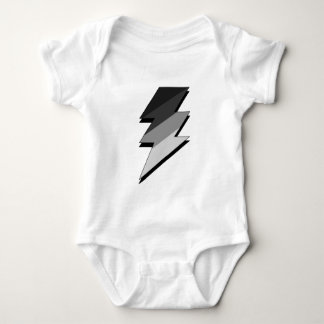 Silver Lightning Thunder Bolt Romper