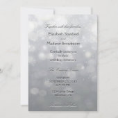 Silver Lights en Glitter Kaart (Voorkant)