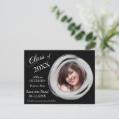 Silver Lijst van de Borstel van de Verf sparen het Briefkaart (Staand voorkant)