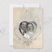  Silver Lijst Vow Renewal Kaart (Voorkant)