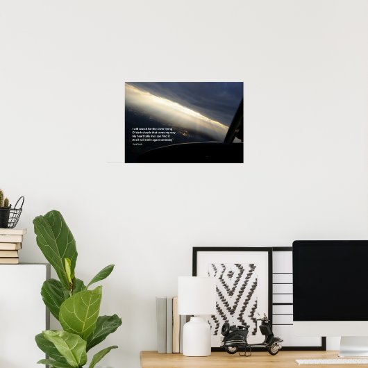 Silver Lining Poster (Thuiskantoor)