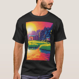 Silver Linings-Sticker T-shirt