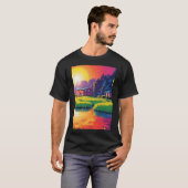 Silver Linings-Sticker T-shirt (Voorkant volledig)