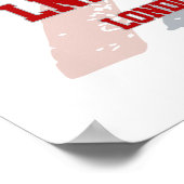 Silver Link LNER Class A4 2509 Locomotive UK flag Poster (Hoek)