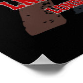 Silver Link LNER Class A4 2509 Locomotive UK flag Poster (Hoek)