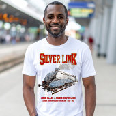 Silver Link - LNER Class A4 2509 Steam Train Loco T-shirt