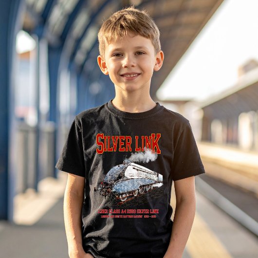 Silver Link - LNER Class A4 2509 Steam Train Loco T-shirt