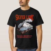 Silver Link - LNER Klasse A4 2509 Stoomtrein Locom T-shirt (Voorkant)