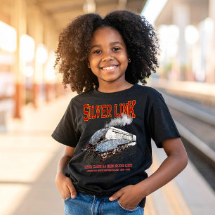 Silver Link - LNER Klasse A4 2509 Stoomtrein Locom T-shirt