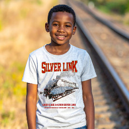 Silver Link - LNER Klasse A4 2509 Stoomtrein Locom T-shirt